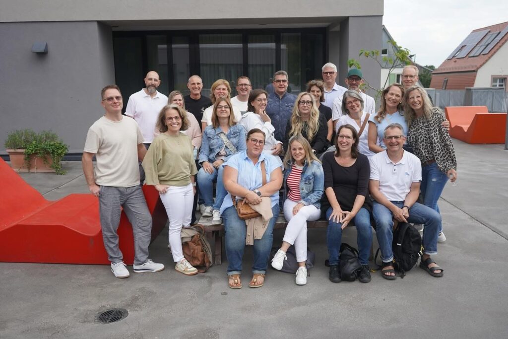 Schulführung der Abschlussklasse 1990